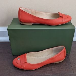 Longchamp leather flats